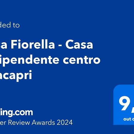 Casa Fiorella - Casa Indipendente Centro Anacapri Exterior photo