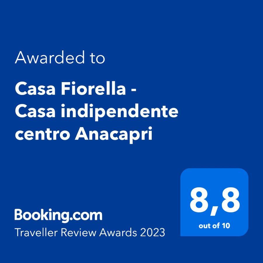 Casa Fiorella - Casa Indipendente Centro Anacapri Exterior photo