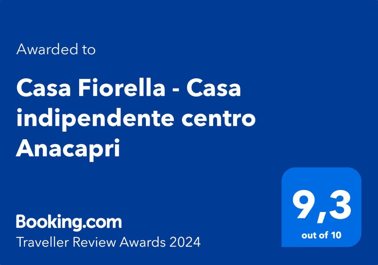 Casa Fiorella - Casa Indipendente Centro Anacapri Exterior photo